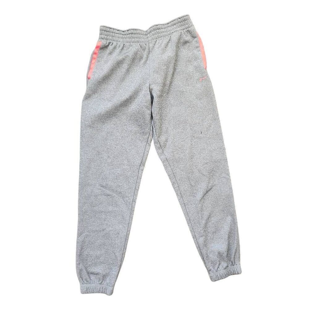 Pro player boys youth 14/16 gray pull-on athletic sweatpants sporty
